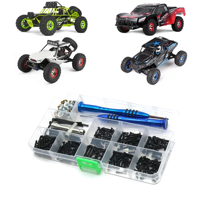 

Автомобильные запчасти WLtoys 12427 12428 12428-B 12429 12423 1/12 для радиоуправляемых моделей, детали для всей Модели M2 M2.5 M3 M4, гайка, шестигранный ключ, шариковый винт