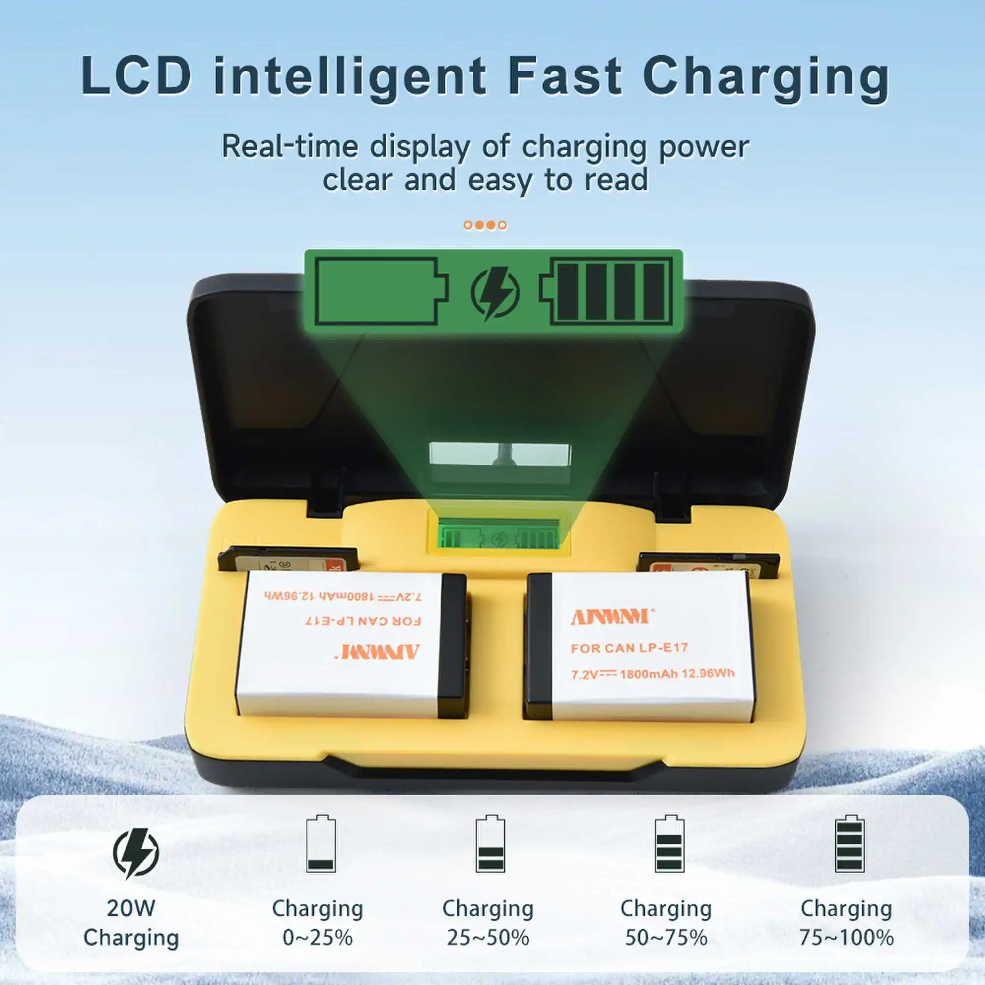 Аккумулятор AJNWNM LP-E17 1800 мАч