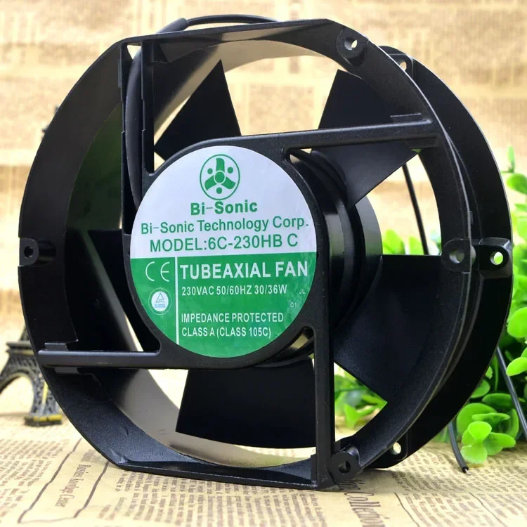 Осевой охлаждающий вентилятор Bi-sonic 6C-230HB C-230HB S 17251 230 В