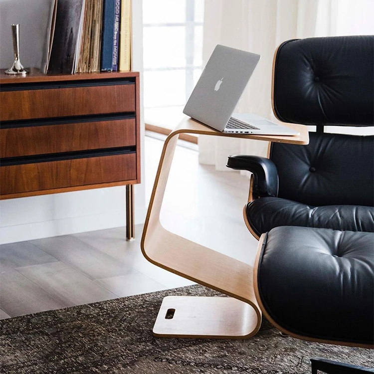 

Nordic Solid Wood Creative Artistic Minimalist Corner Table Small Coffee Table N-Type Side Table Coffee Table for Living Room