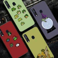yndfcnb funny animal frog phone case for samsung a51 01 50 71 21s 70 31 40 30 10 20 s e 11 91 a7 a8 2018