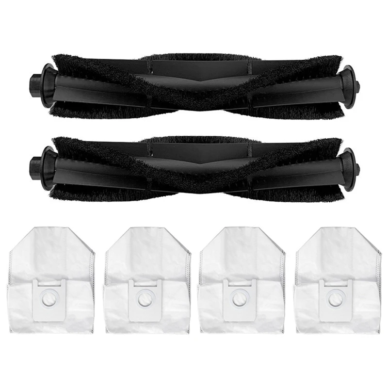 

Мешки для пыли с основным роликом, запасные части для Xiaomi Roidmi Eve Plus, аксессуары для роботов-пылесосов