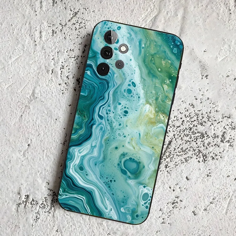 Мраморный Модный чехол для телефона с рисунком Samsung Galaxy A13 21s 22 31 32 52 53 71 80 91 мягкий