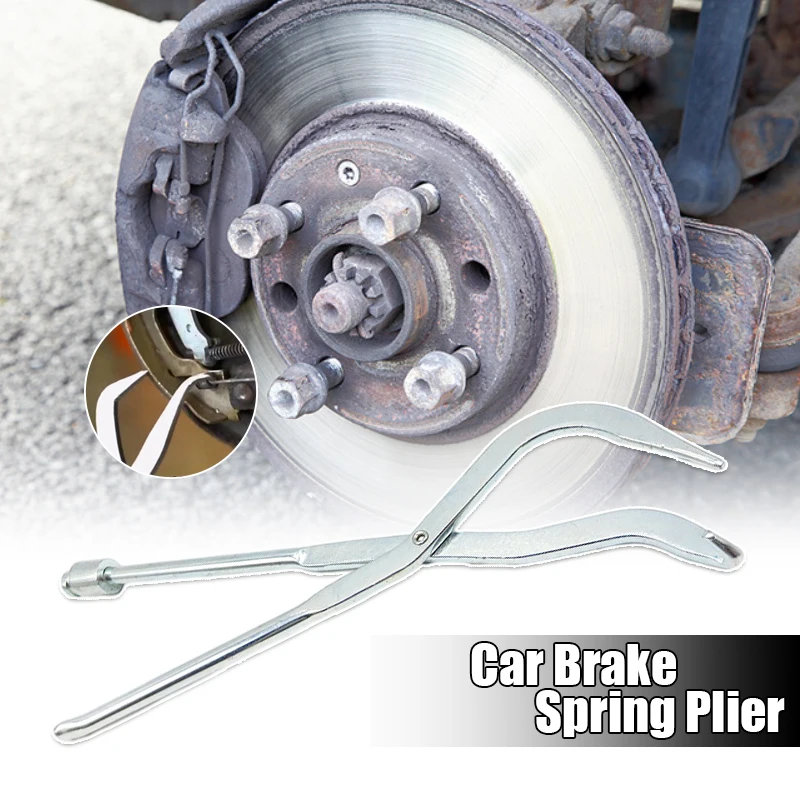 

Free Shipping 31cm Car Vehicle Drum Brake Line Shoe Return Spring Repair Car Remover Workshop Tool Installer Plier Tools