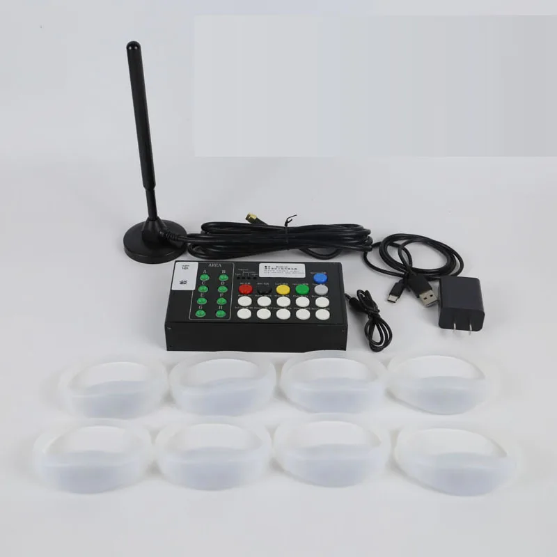 

LED Силиконовые Браслеты DMX 24 Кнопки Пульт