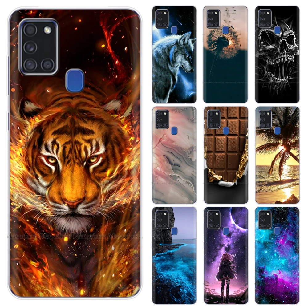 

Silicone Case For Samsung A21S Case for Samsung Galaxy A21S A 21S A21 S Soft Phone Back Cover SamsungA21s Protector Shell Bumper