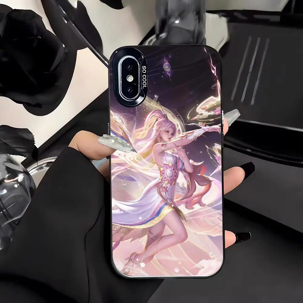 Фото Чехол для телефона Game-Honor Of Kings Hero для iPhone 17 Air 16 E 15 14 Plus 13 12 11 Pro Max, цветной, серебристый №5