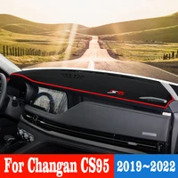 for changan cs95 2019 2020 2021 2022 car dashboard platform styling mat cover mat carpets sunshade avoid light pad accessories