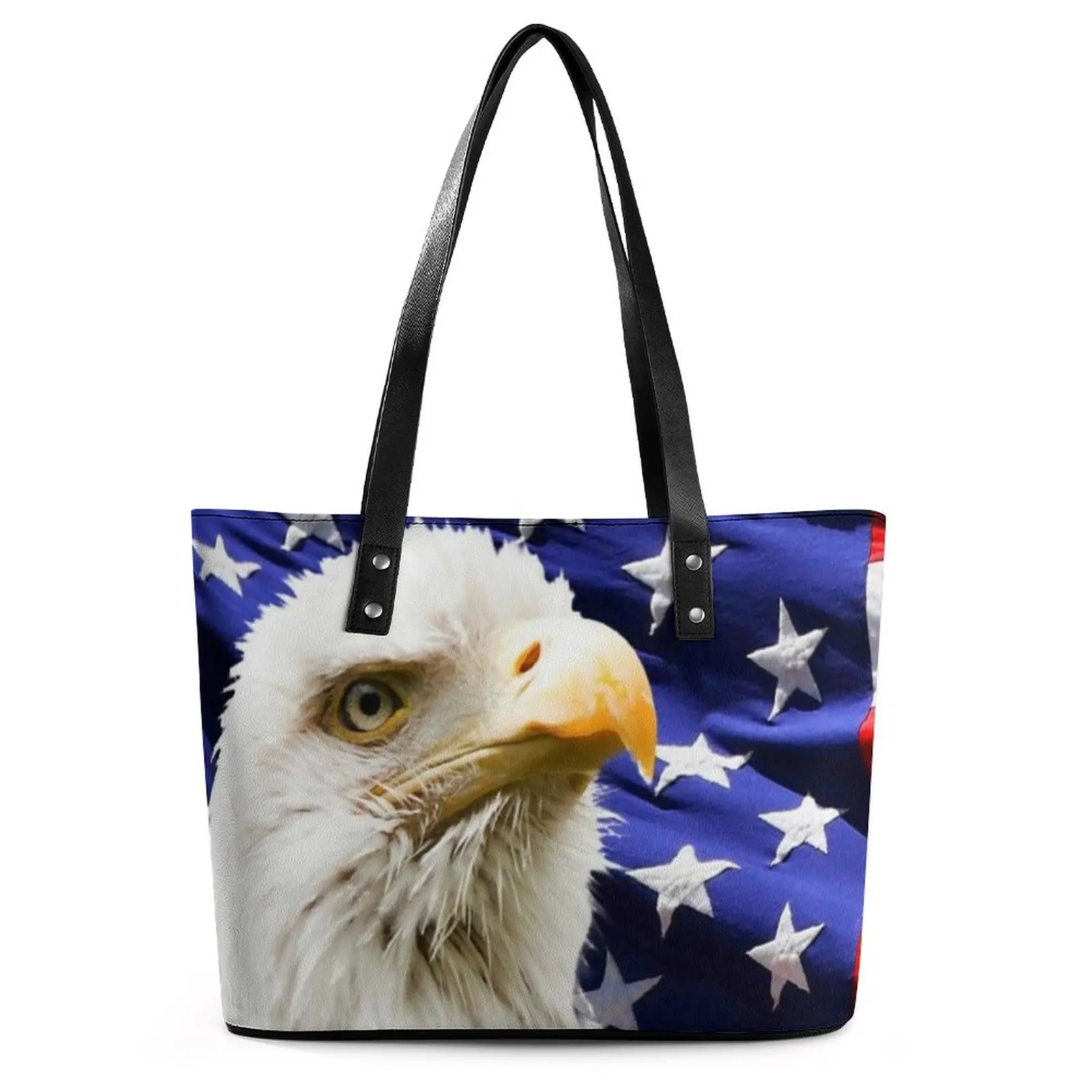 

Американский белоголовый флаг, Орел, сумки, дух, звезда, принт, национальная птица, дорожная сумка, Женская современная сумка на плечо, дизай...