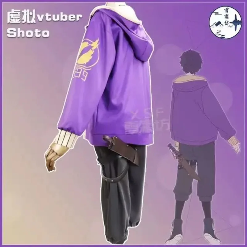 Фото Виртуальный идол якорь vtuber Shoto shxtou одежда полный комплект аниме косплей костюмы; 6'x, 9;y' №1