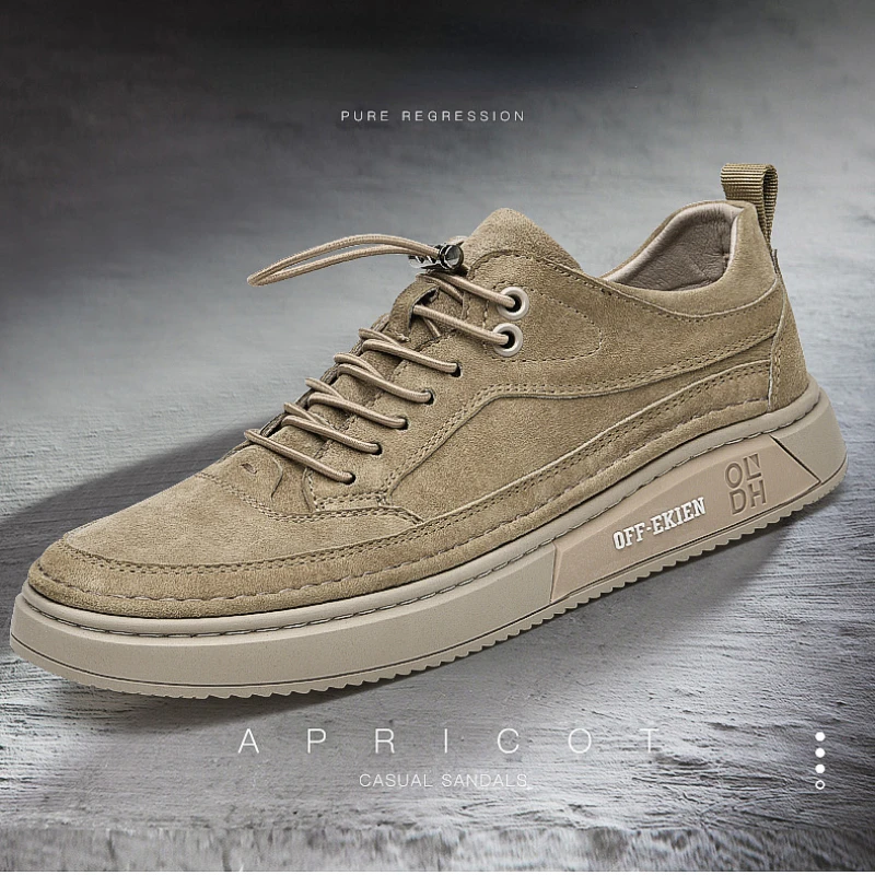 

Fashion Outdoor Men's Casual Shoes Brand Men's Leather Shoes 2023 New Business Dress Male Shoes Vintage Leather Zapatos Hombre