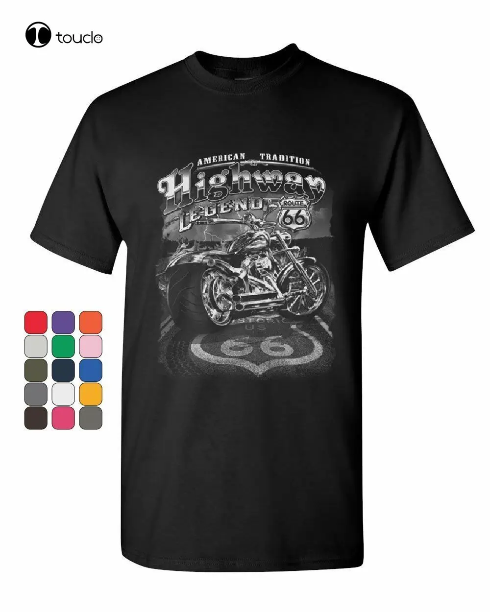 

Футболка мужская с цифровой печатью, Байкерская рубашка в стиле американской традиции, с принтом Aldult, 66