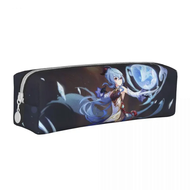 

Карандаш Ganyu Genshin, искусственный карандаш, Аниме пенал, держатель для ручек для студентов, большие сумки для хранения, школьные подарки, канцелярские принадлежности