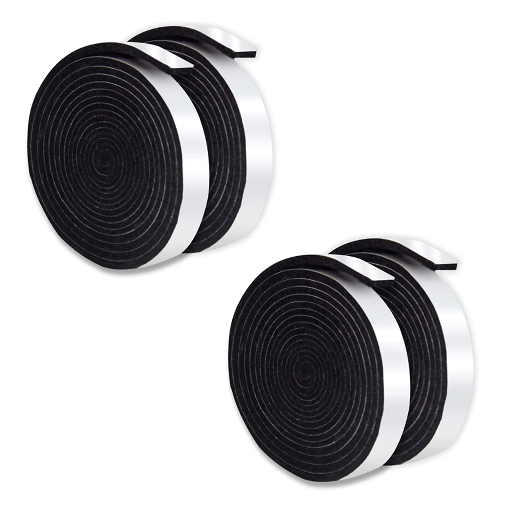 

BBQ Smoker Gasket Self Stick Grill Tape High Temp Grill Seal Self Stick Gasket 4 Pack