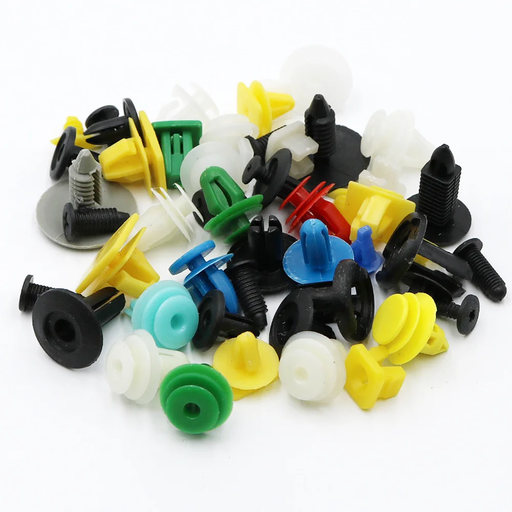 50/100 шт. автомобильные пластиковые крепежные винты | Автомобили и мотоциклы