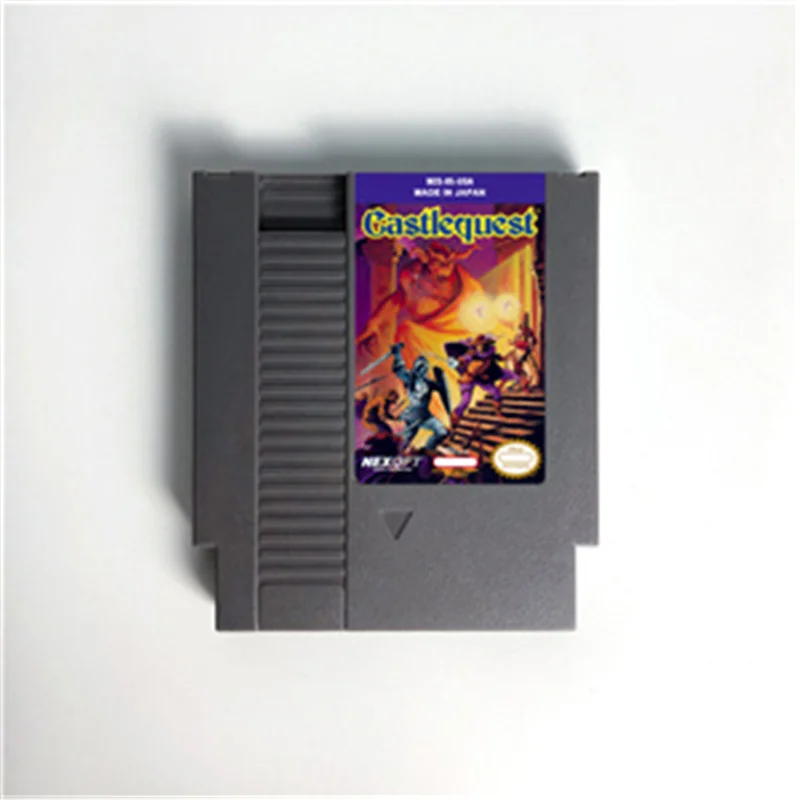 

Картридж Castlequest в стиле ретро для игровой консоли с 72 контактами