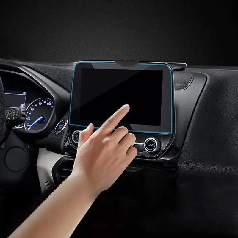 

8Inch Car Navigation Screen Film For Ford Puma Ecosport Kuga Fiesta MK8 Transit Escape 2019 2020 2021 Tempered Glass Accessories