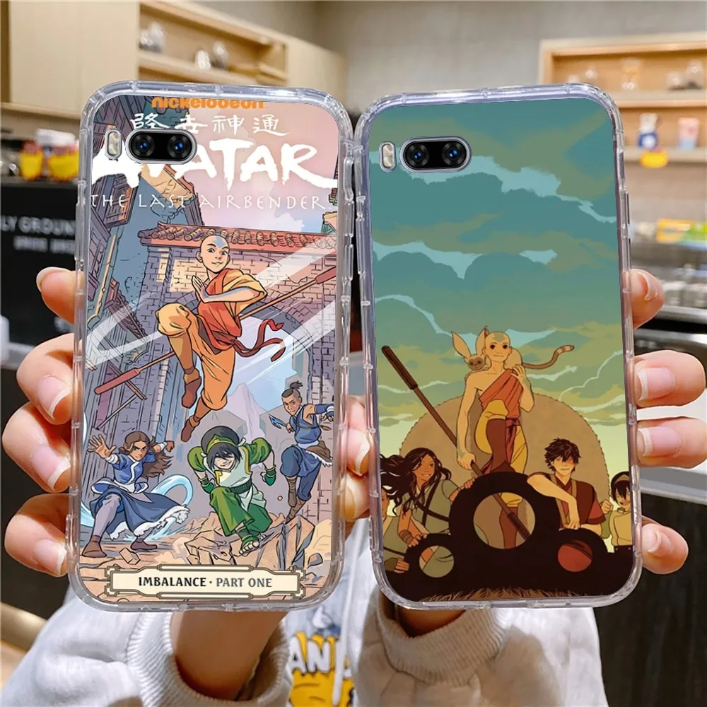 Alevatar ostatni władca powietrza etui na telefon do Huawei Mate P10 P20 P30 P40 P50 Smart Z Honor 50 60 70 Pro Lite przezroczyste