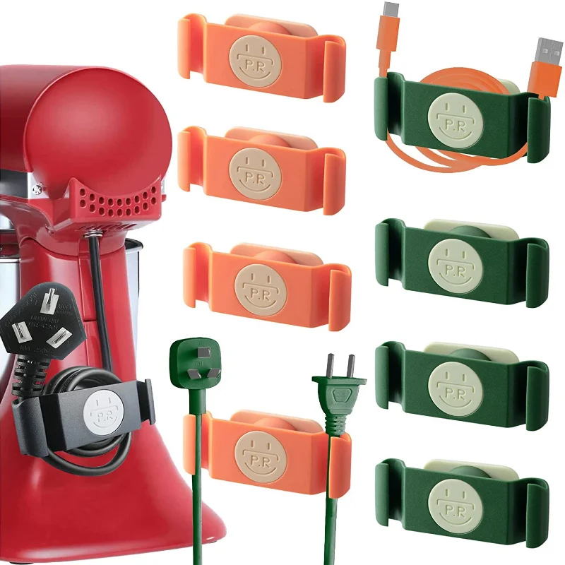 Rotating Kitchen Appliance Power Cord Organizer Cable Holder Kitchen Appliance Storage Blender Coffee Machine Winding Device