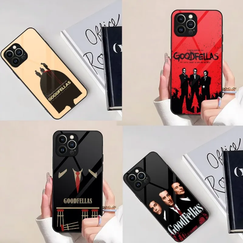 Стеклянный чехол для IPhone 14 Pro 12 11 13 Mini XR XS X Max 8 7 6 Plus SE 2023