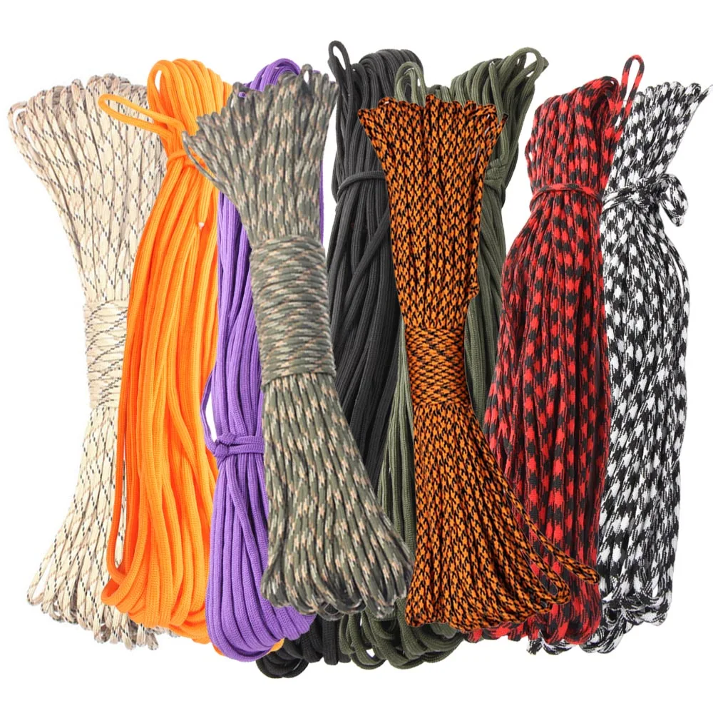 

4 размера диам. 4 мм 7 подставка сердечник Паракорд для выживания парашютный шнур ремешок для кемпинга