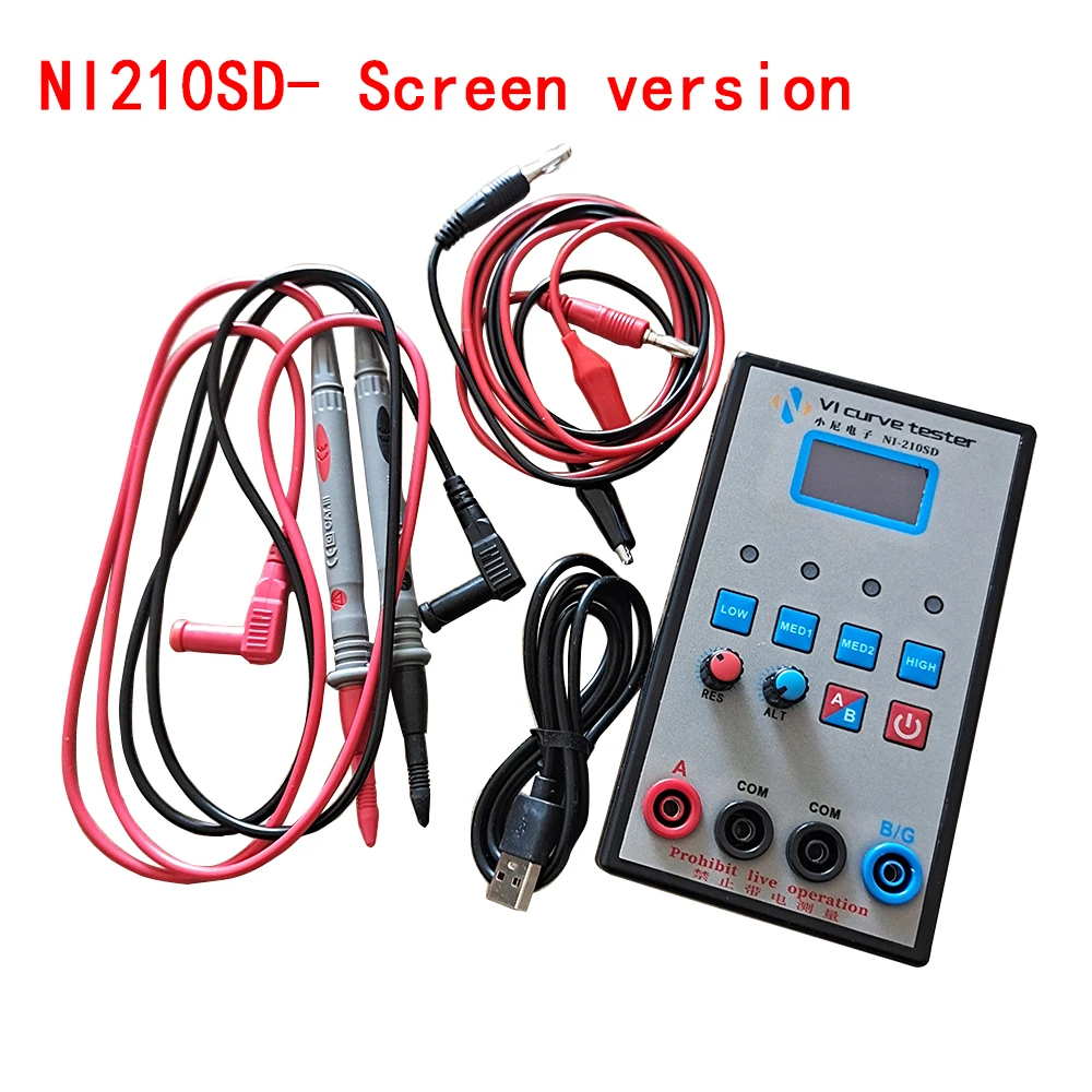 

NI210SD NI210SU VI изогнутый тестер AB двухканальный дисплей