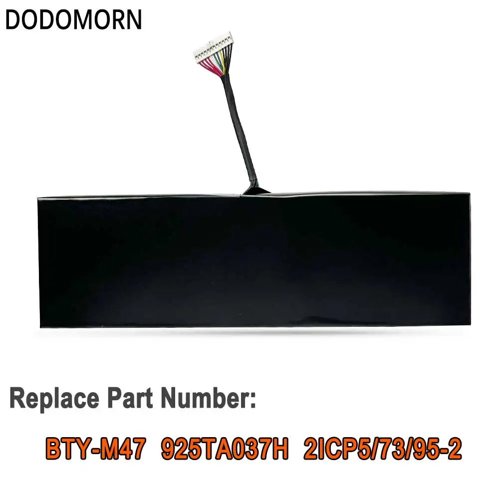 DODOMORN BTY-M47 Аккумулятор для ноутбука MSI GS40 GS43 GS43VR 6QE-006XCN 6QE-009XTH MS-14A1 MS-14A3 7 6 В 61 25 Втч