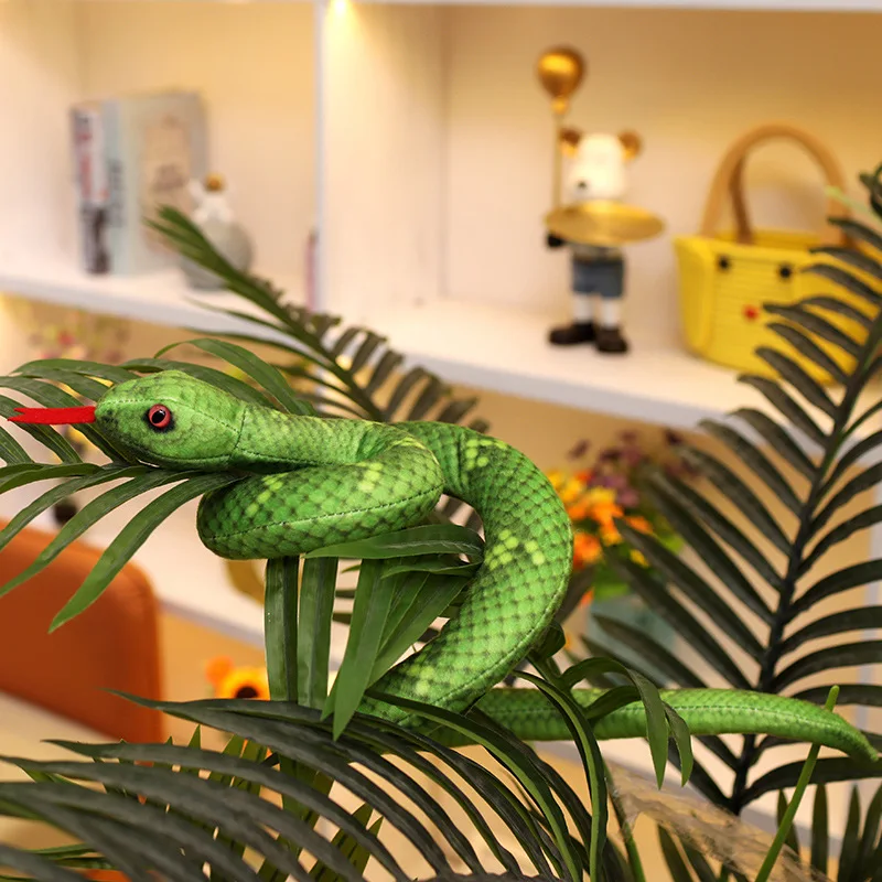 Искусственный разноцветный мягкий питон 120 см бригантская Боа-Кобра длинный