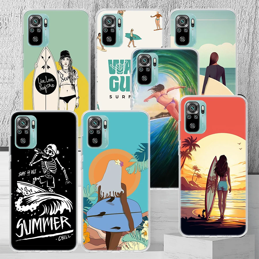 Чехол для смартфона Xiaomi Redmi Note 13 12S 12 11 11S 11T 11E 10 Pro Plus 10S 9 9S 9T 8 8T Global 7