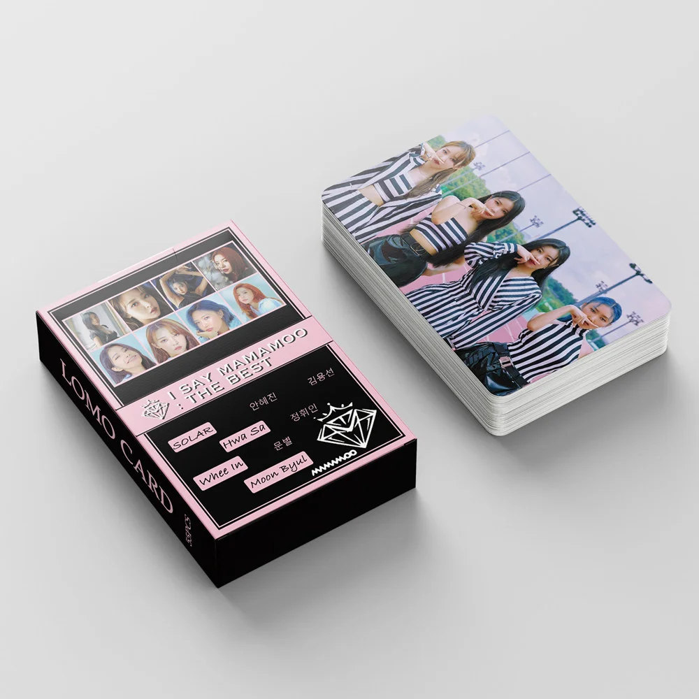 55 шт./компл. Kpop Mamamoo Lomo карточки новый альбом I SAY : MAMAMOO лучшие фотокарточки для