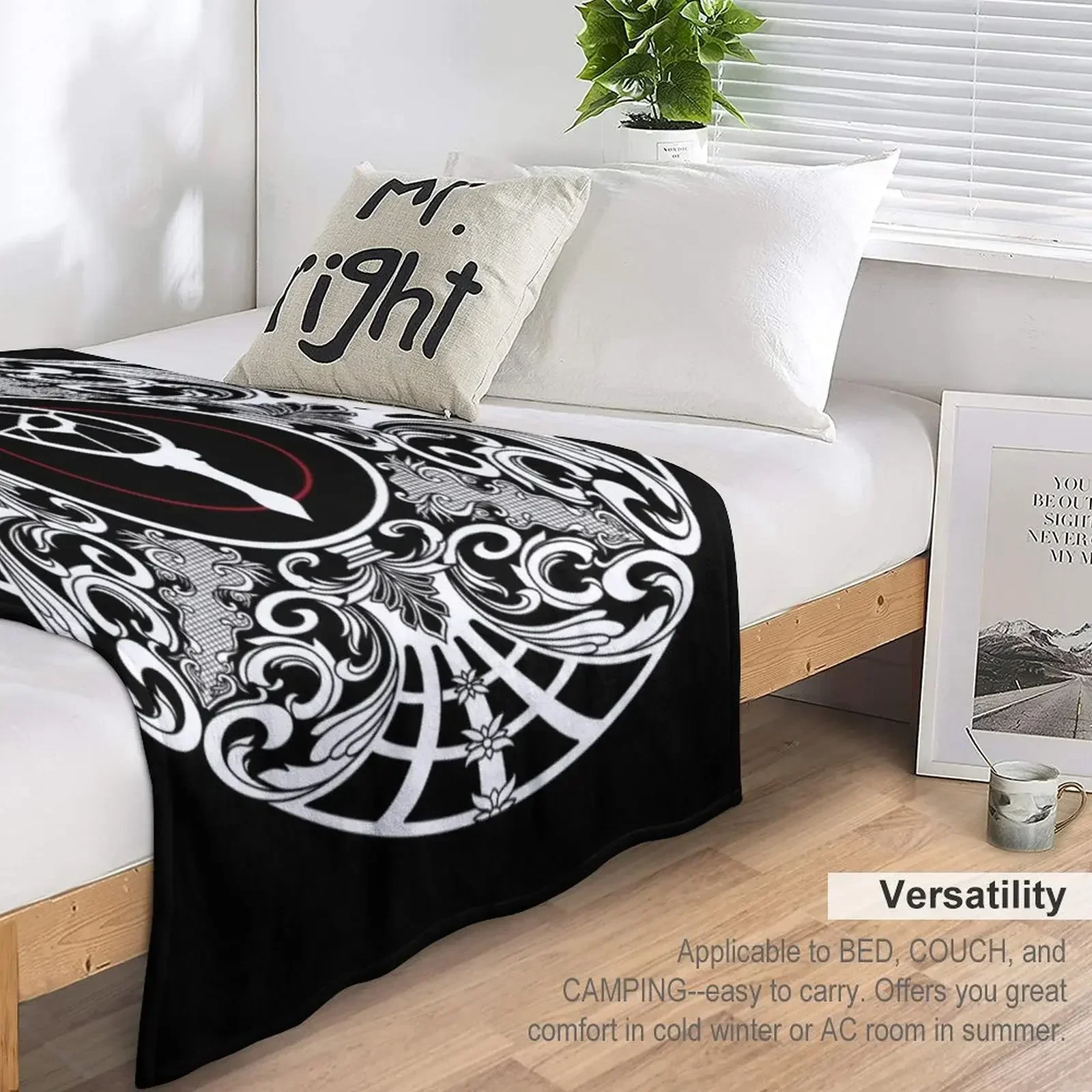 Малкиан-вампир маскарадные кланы плед мягкие кровати плюшевые набивные одеяла