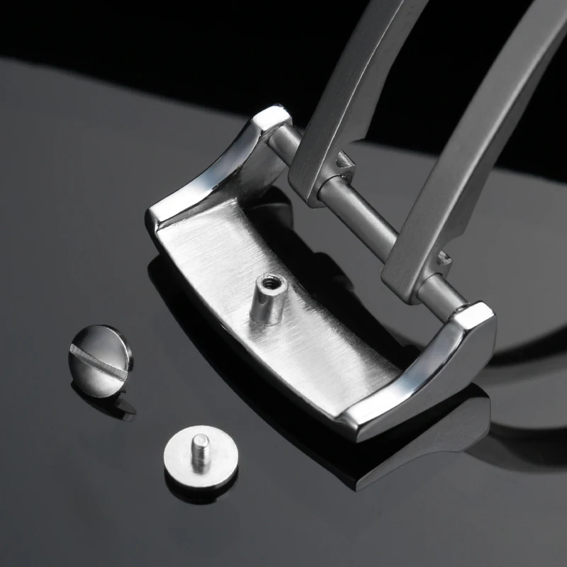 Винт аксессуары для часов винт Glash ü tte оригинальный кожаный ремешок складная