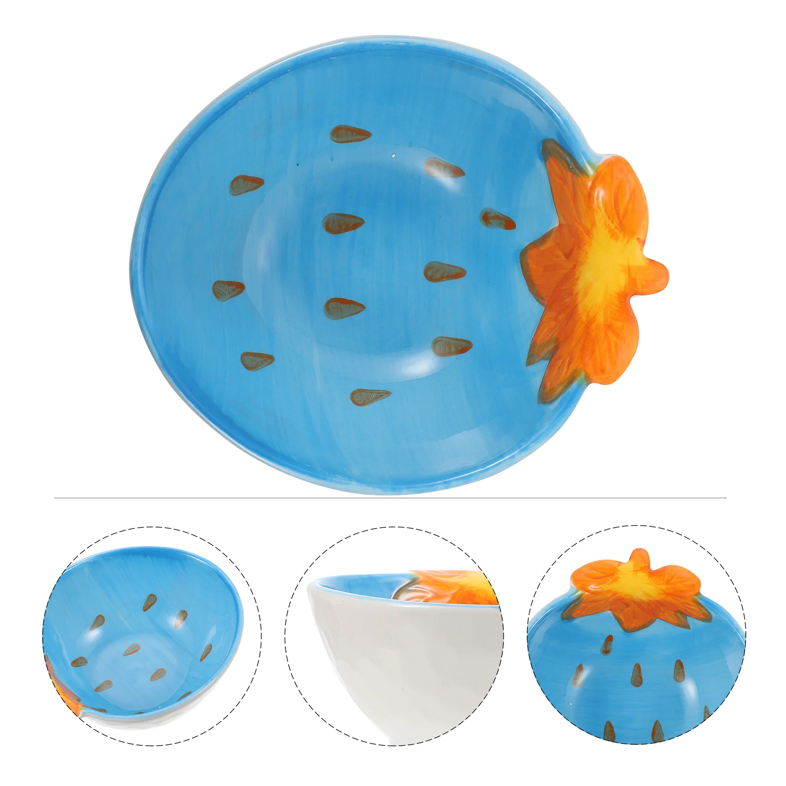 

Vanity Tray Kids Jewelry Set Sushi Dipping Bowl Glass Tray Vanity Ceramic Fruit Bowl Fruit Dish Ceramic Bowl Seasoning Bowl