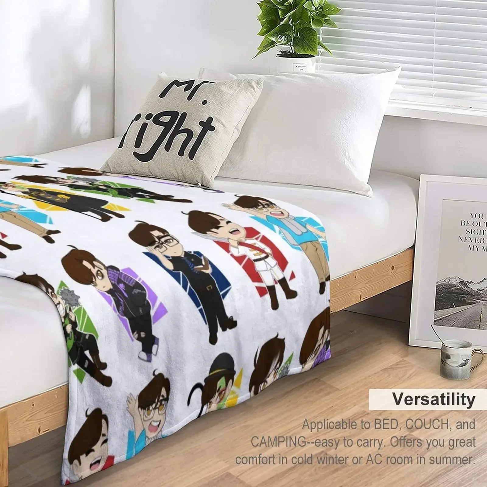 Одеяло со шлифовальными краями для летнего кемпинга рождественские подарки