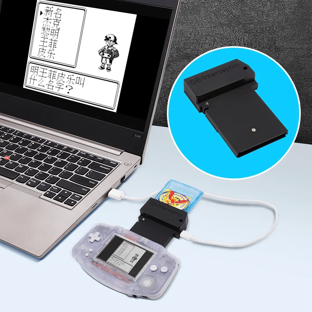 Фото Карта захвата видеоигр в стиле ретро для Gameboy GB для Nintendo Gameboy Color для Gameboy Advance Interceptor для GBA SP GBC GBP №2