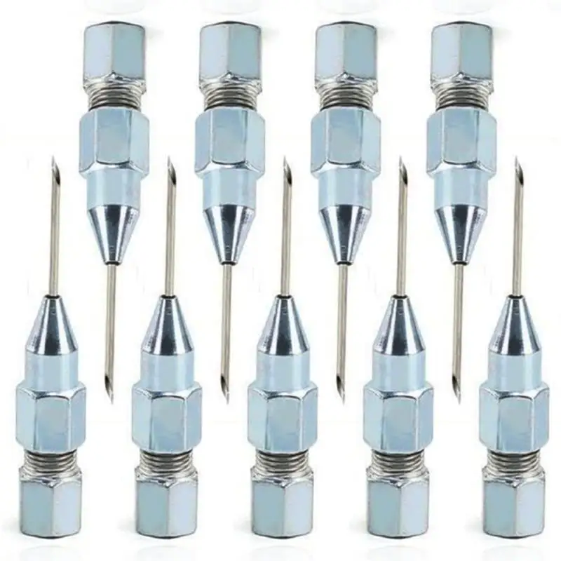 

Grease Gun Needle Tip Of The Mouth Grease Injector Needle Long Stainless Steel Needle-Type Adapter For Lubricating Grease Tool