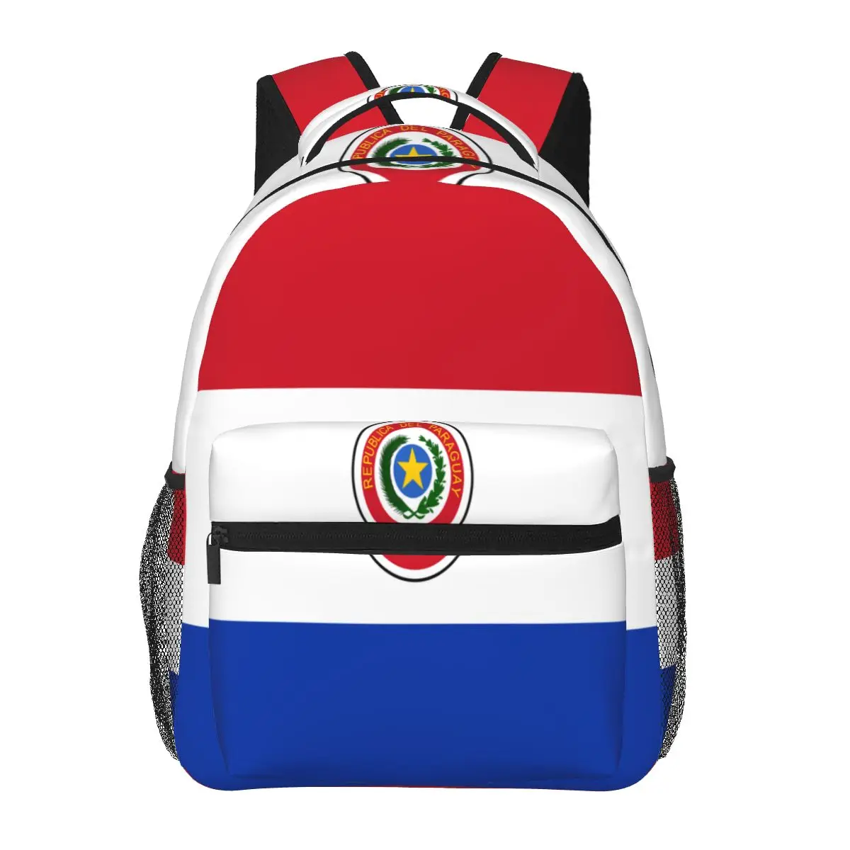 

Women Men Backpack Flag Of Paraguay Travel Female Bag Male Laptop Backpack Book Bag