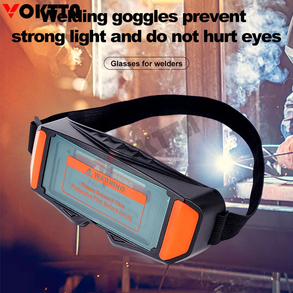 

Automatic Dimming Welding Glasses Light Change Auto Darkening Anti- Eyes Shield Goggle for Welding Masks EyeGlasses Accessories