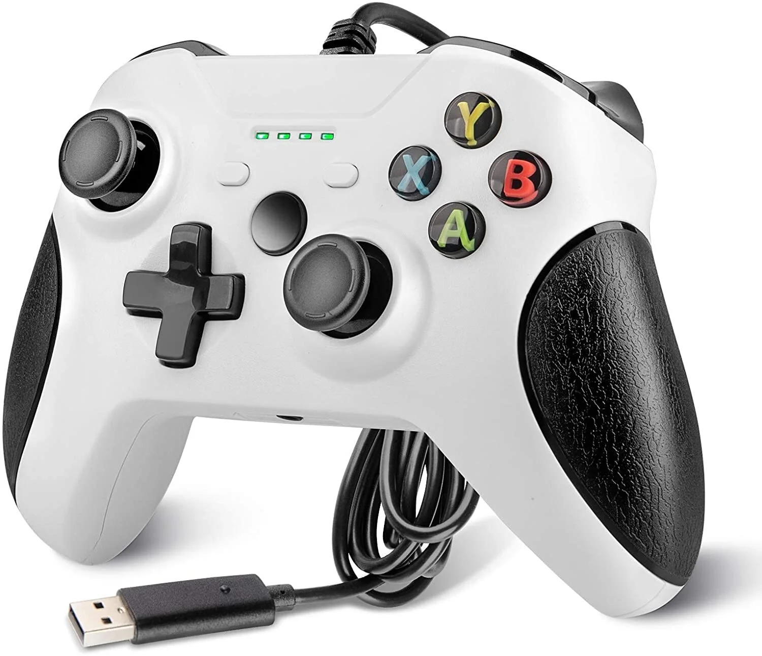 

Проводной контроллер для Xbox One, проводной игровой контроллер для Xbox One YCCTEAM, USB геймпад, геймпад, контроллер с двойной вибрацией,
