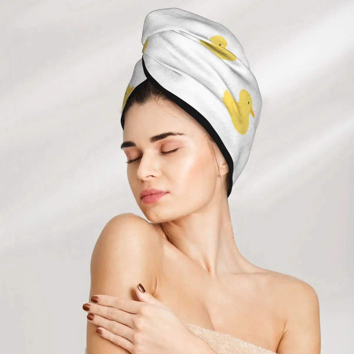 Bath Head Turban Wrap Quick Dry For Drying Hair Women Girls Bathroom