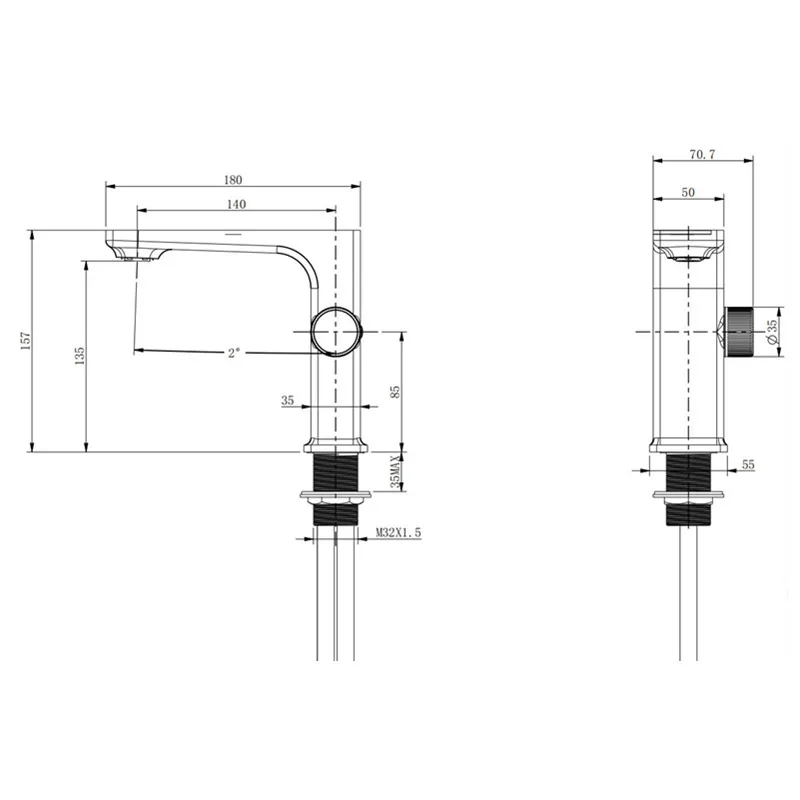 Digital bathroom faucet luxury display tap sink white water crane Basin cabinet wash basin |