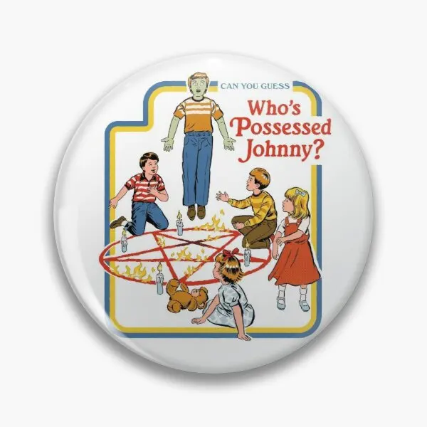 

Значок на булавке с мягкой пуговицей Джонни, забавная металлическая брошь в подарок с мультяшным изображением персонажа из мультфильма, мо...