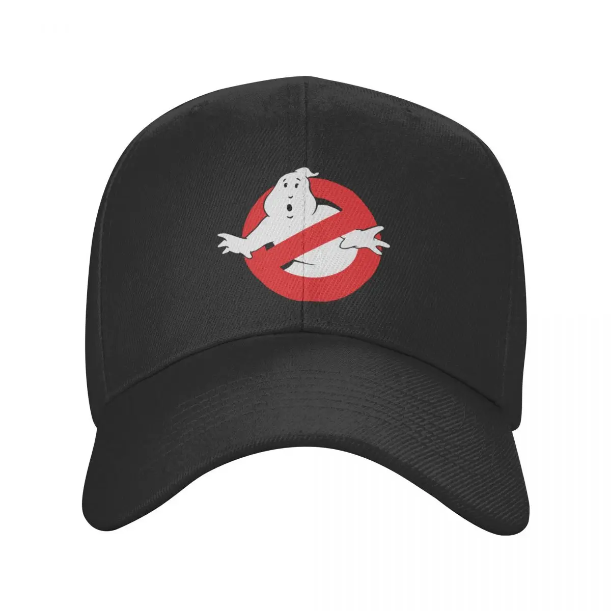 

Classic Ghostbusters Print Baseball Cap Women Men Breathable Supernatural Comedy Film Dad Hat Sun Protection Snapback Caps