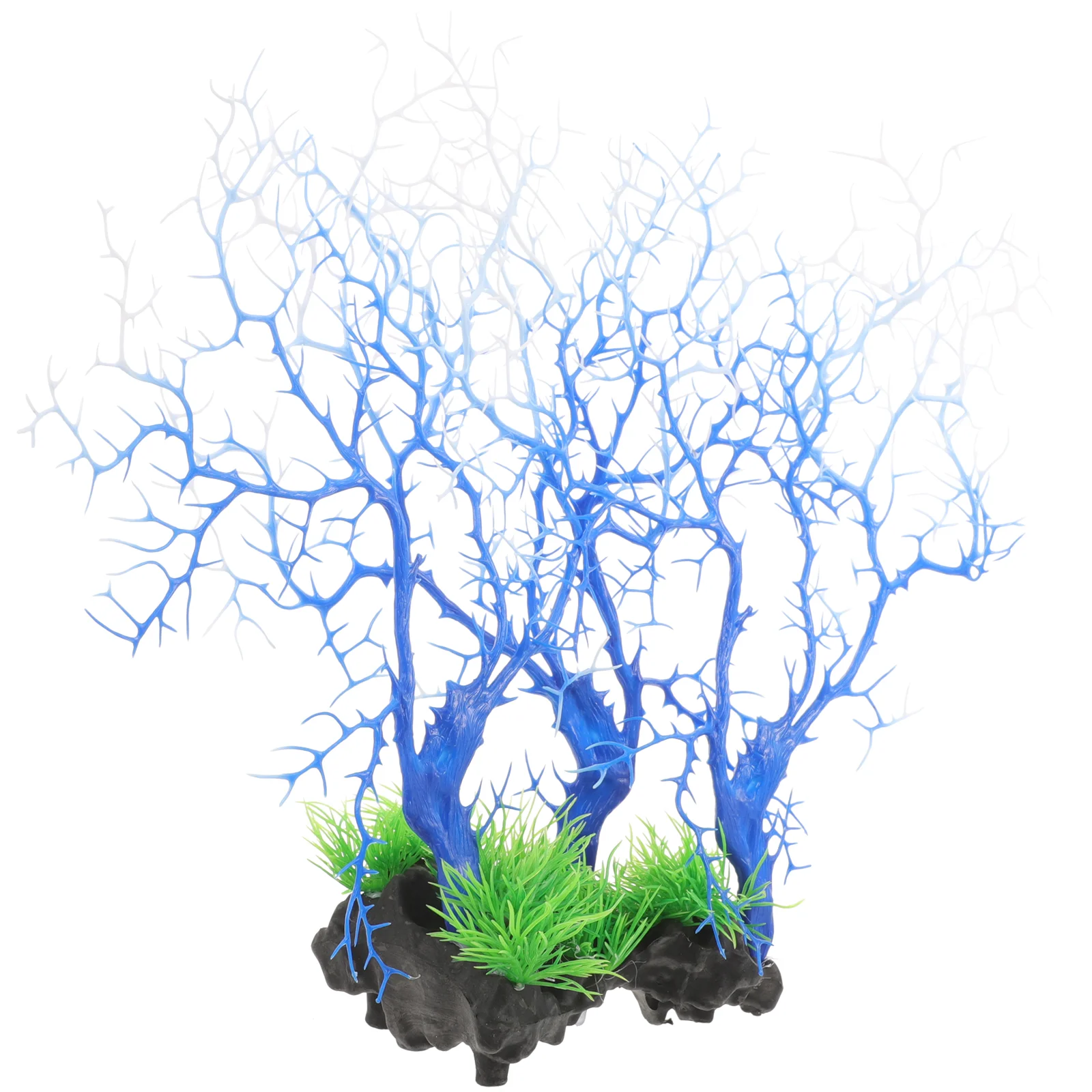 

Coral Figurine Decor Tree Landscape Layout Fake Ornament Aquarium Plastic Fish Decorations Tank