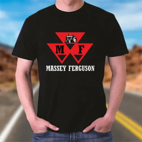 

NEW Massey Ferguson Tractor Logo Tee Shirt Men's T shirt SIZE S - 3XL