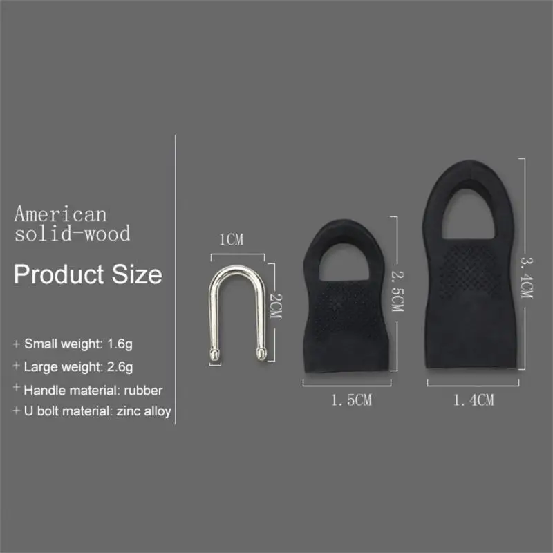 5/8PCS Replacement Zipper Slider Instant Fix Repair Kit Puller End Fit Rope Tag For Clothing Suitcase Tent Backpack - купить по
