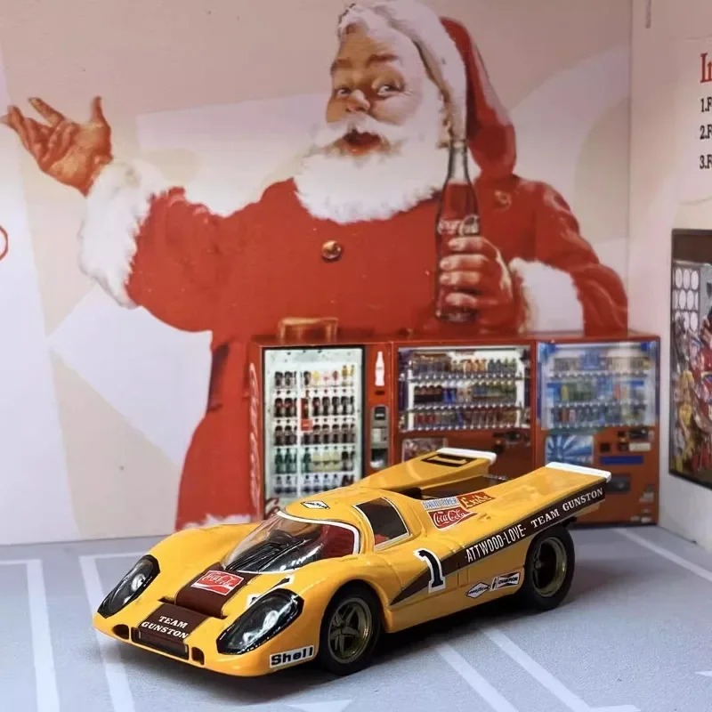 TAKARA TOMY 1:64 Porsche 917K Kyalami 9H металлическая модель
