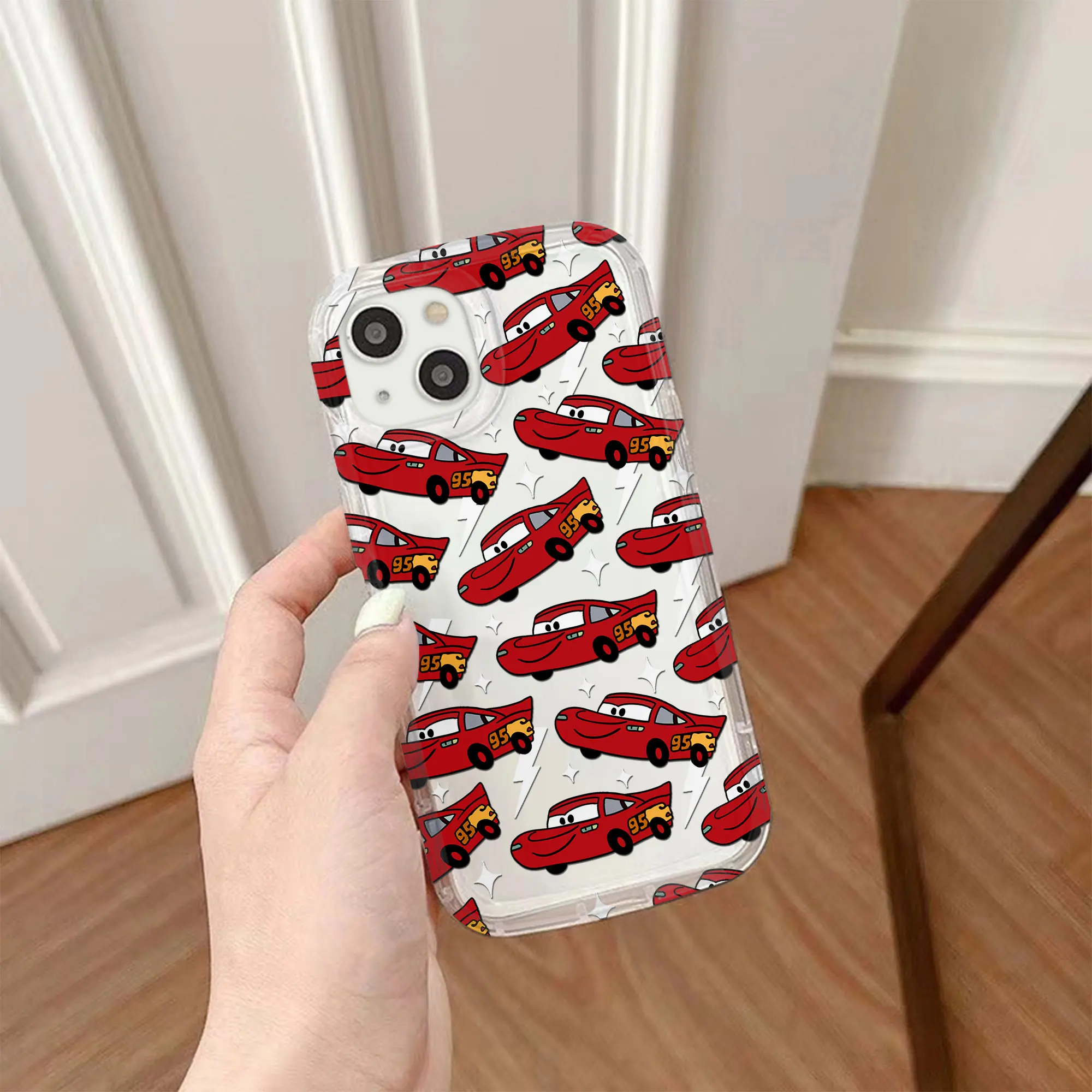 Стильные автомобильные диспенсеры McQueen прозрачные детали для OPPO Realme C11 C20 C21Y C31 C33