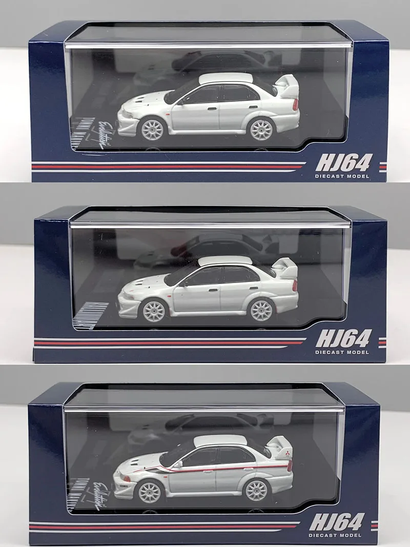 Коллекционная модель автомобиля Hobby Japan Diecast Alloy 1:64 Lancer RSGRS Evolution VI, классика, сувенир для взрослых, статическая модель для демонстрации (art.: 3920db989f796) - 3920db989f796