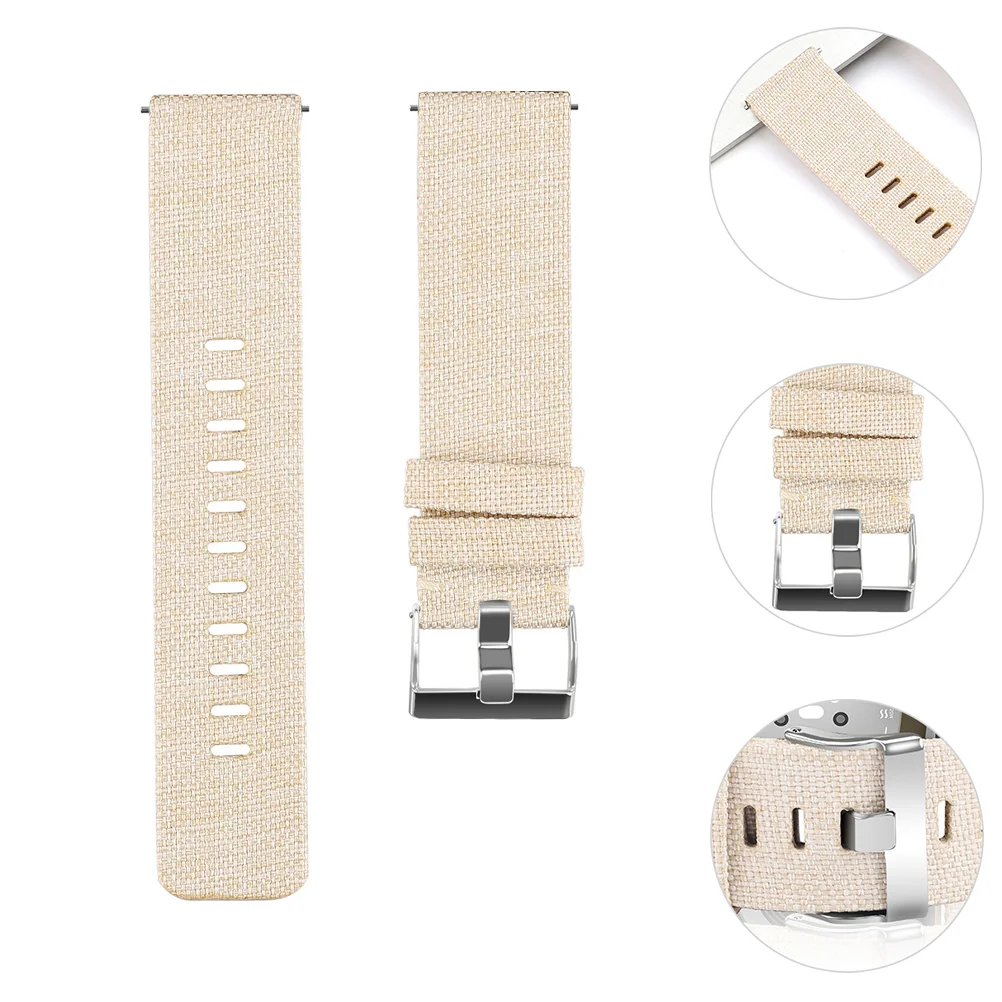 

1pc Watch Band Canvas Watch Straps Replaceable Watchband Watch Accessories